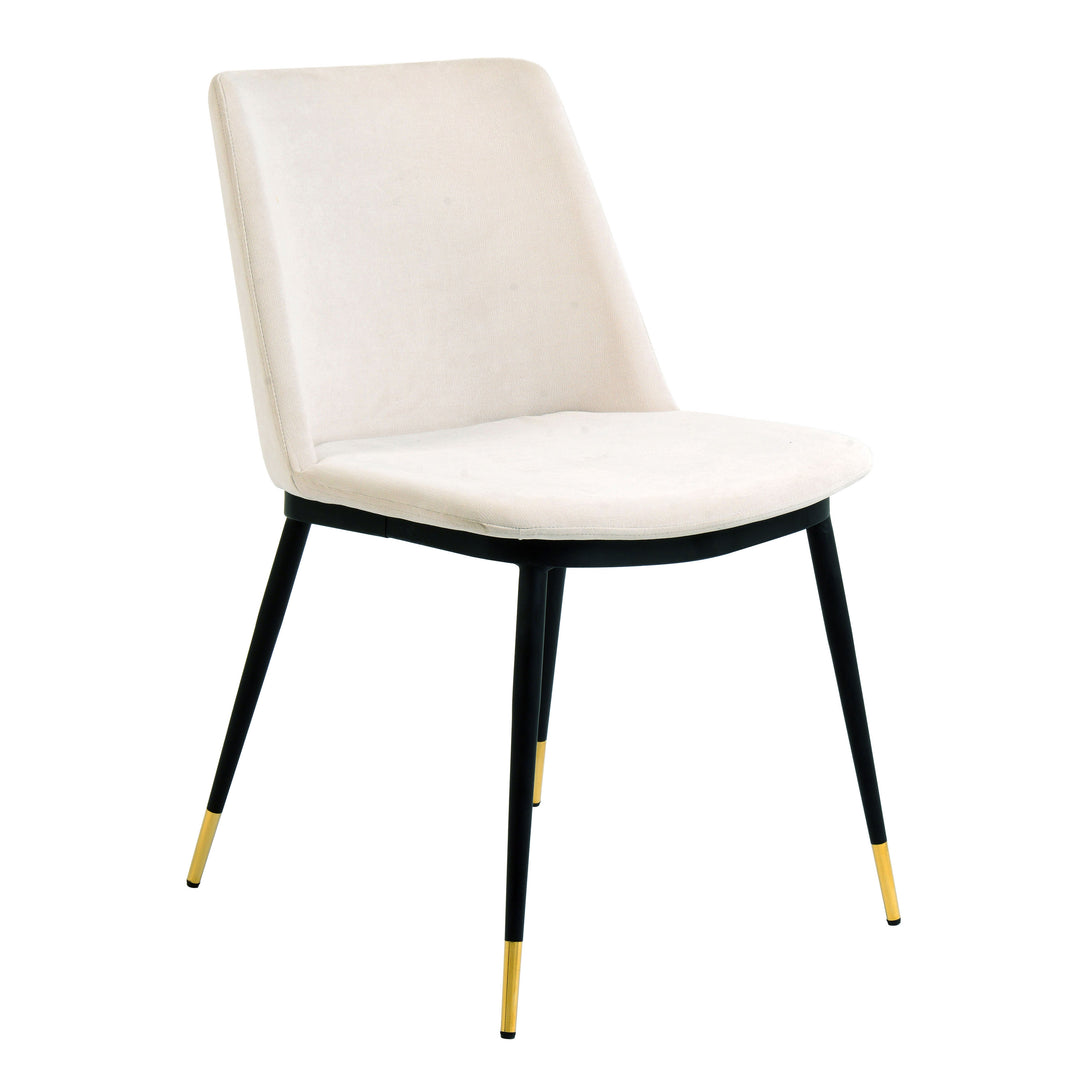 Sillas de teciopelo para comedor modernas Elisa - juego de dos