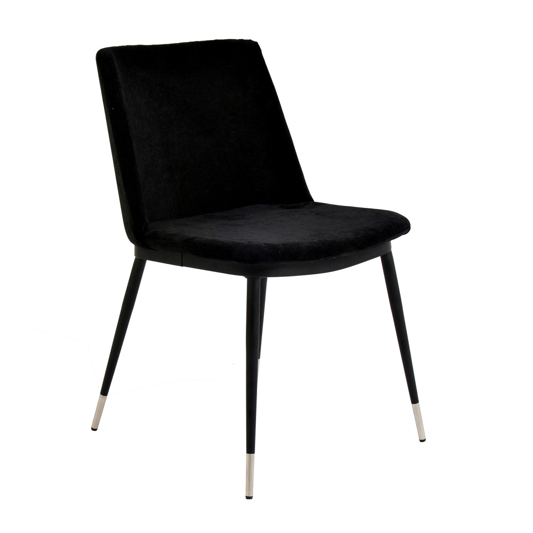 Sillas de teciopelo para comedor modernas Elisa - juego de dos