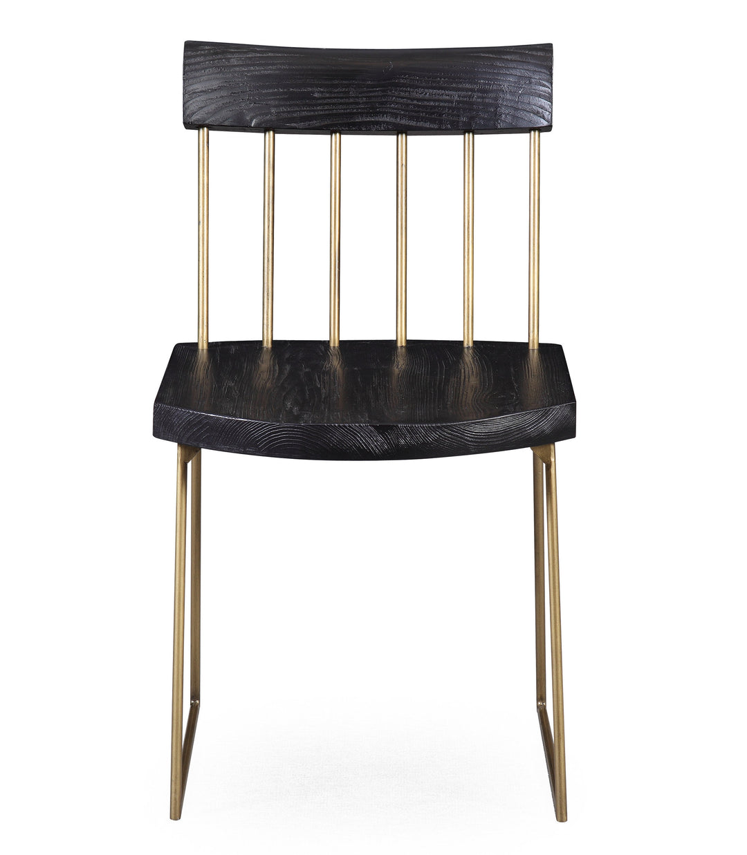 Silla de madera de pino estilo industrial Lucas - juego de 2