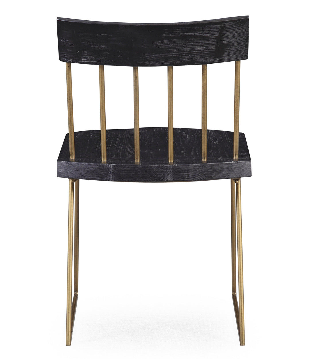 Silla de madera de pino estilo industrial Lucas - juego de 2