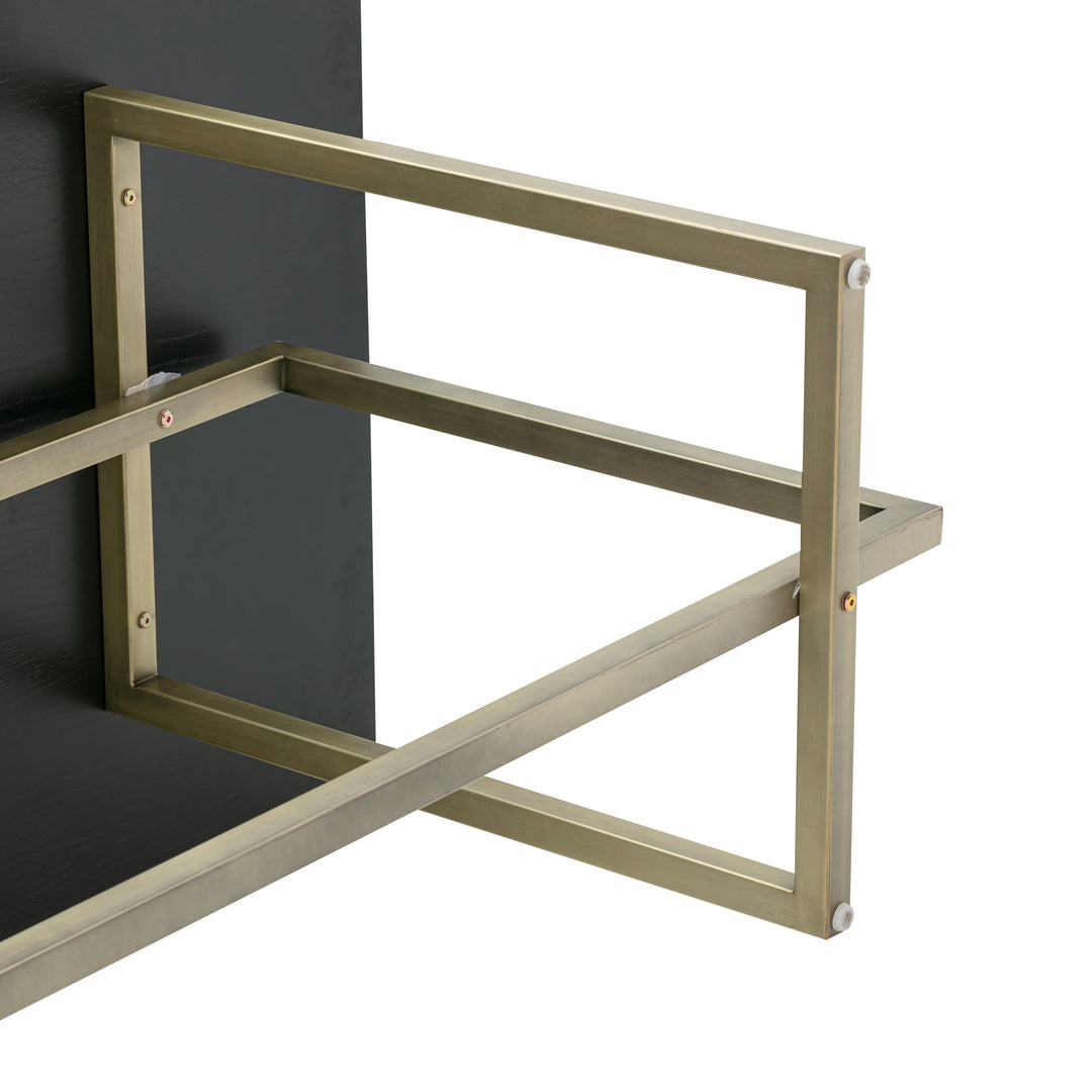 Mesa de comedor negra Noor 79” - 2 metros