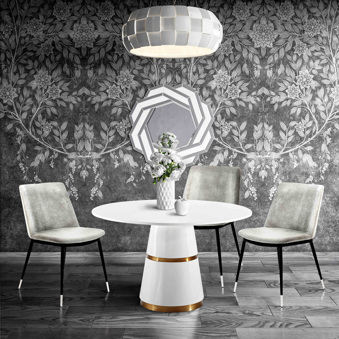Sillas de teciopelo para comedor modernas Elisa - juego de dos