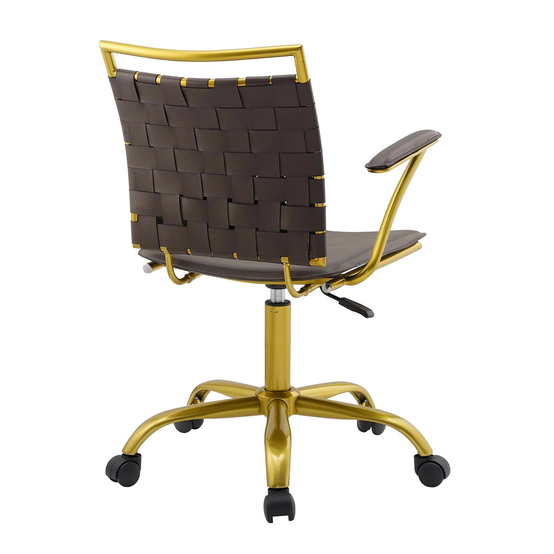 Silla de oficina piel sintética Berona