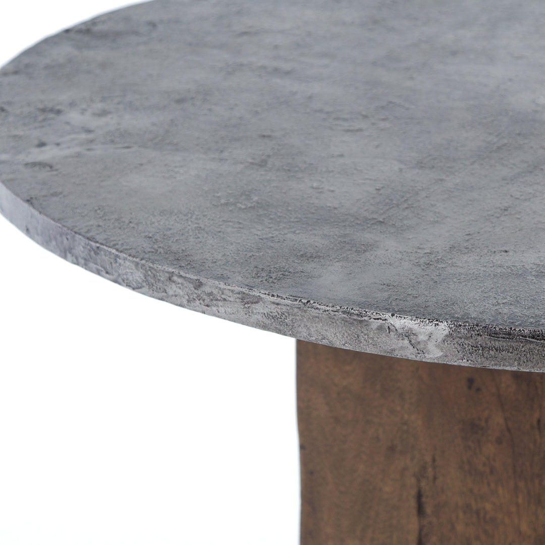Mesa de comedor redondo Thadee