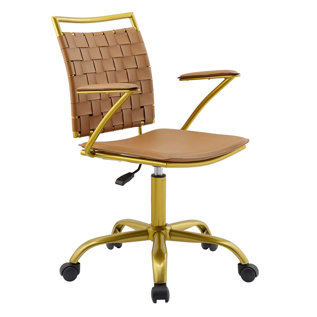 Silla de oficina piel sintética Berona