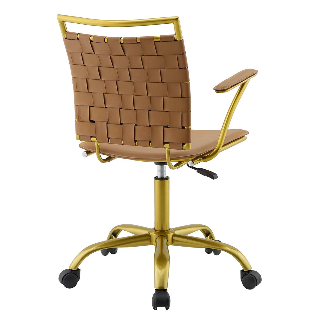 Silla de oficina piel sintética Berona