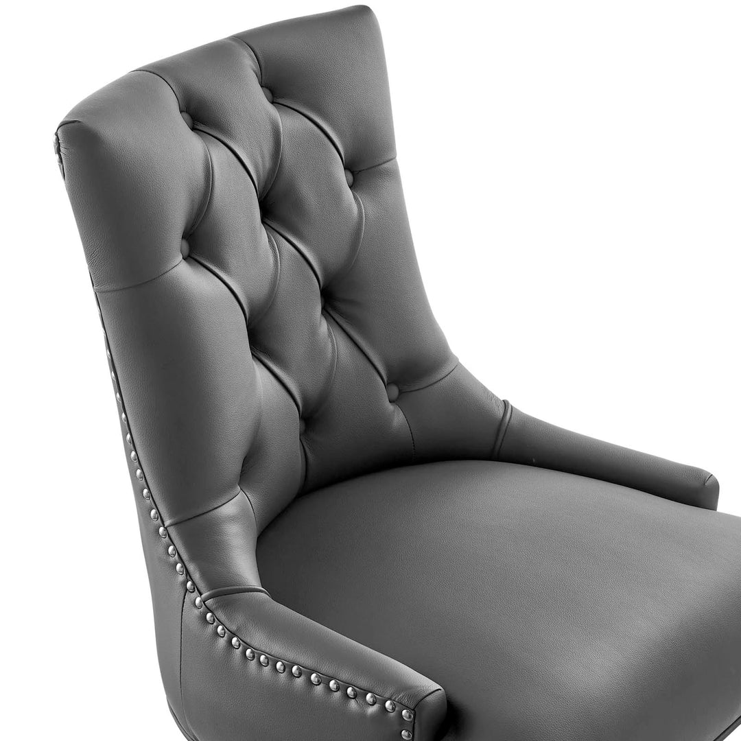 Silla de oficina de piel vegana Mahdia
