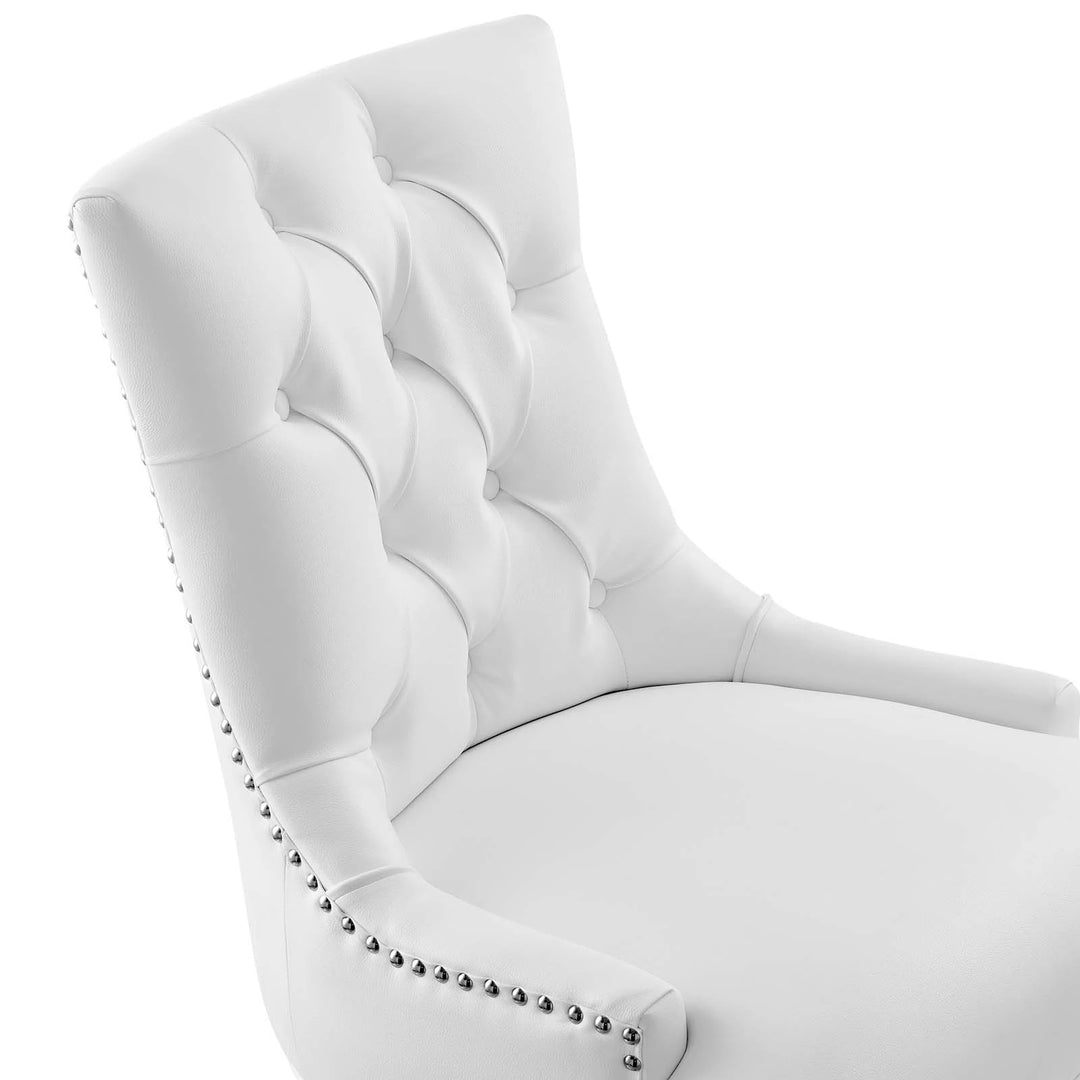 Silla de oficina de piel vegana Mahdia