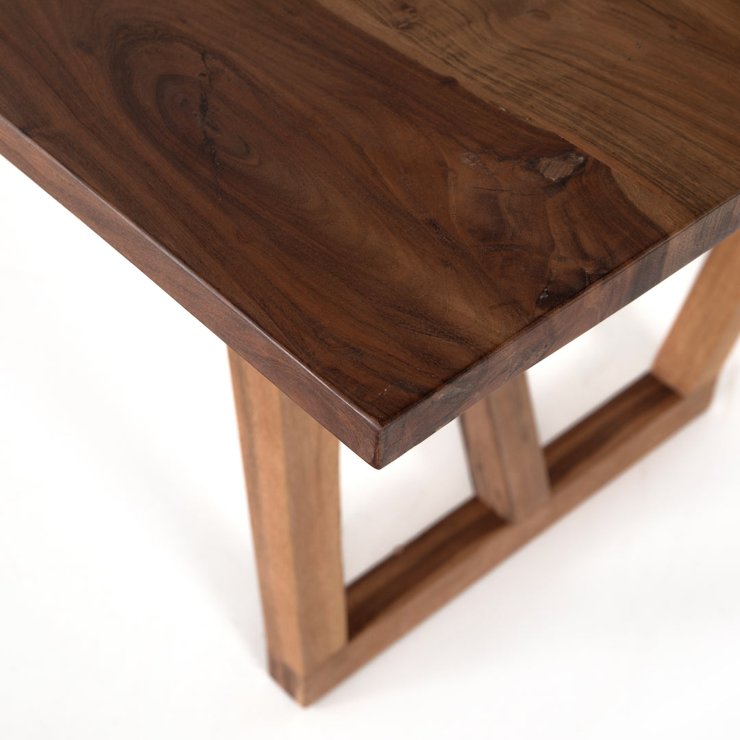 Mesa de comedor de madera mixta recuperada Ciro