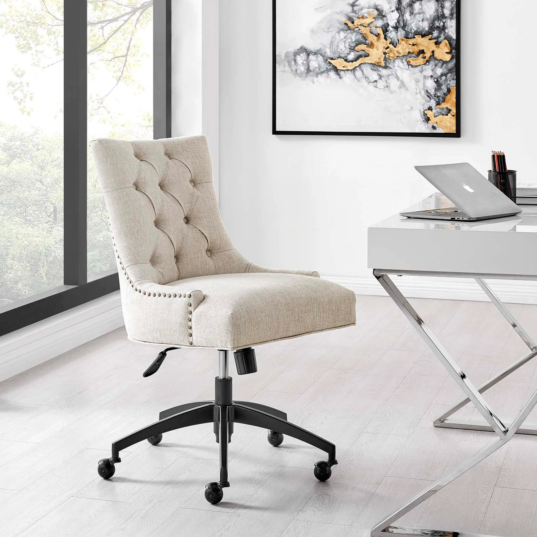 Silla de oficina de tela Mahdia