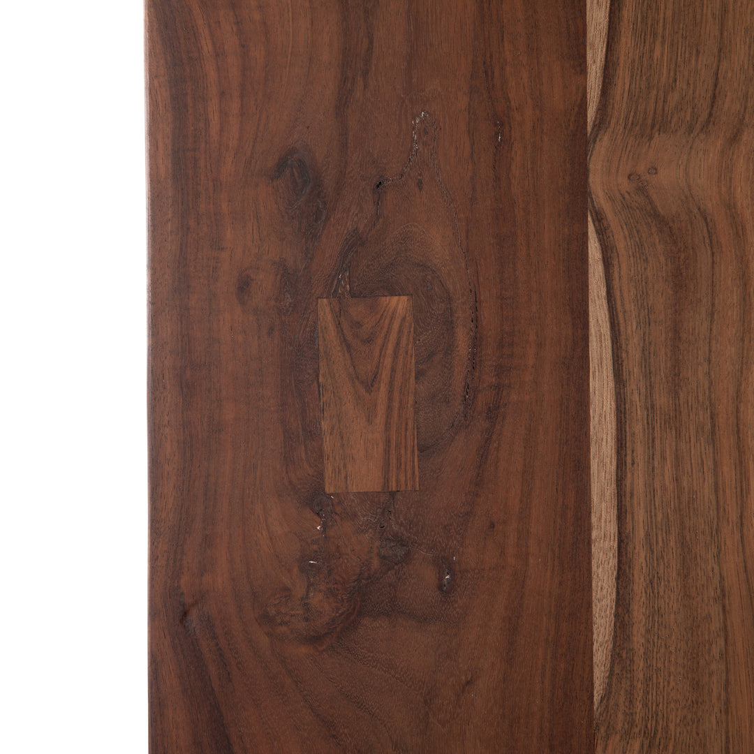 Mesa de comedor de madera mixta recuperada Ciro