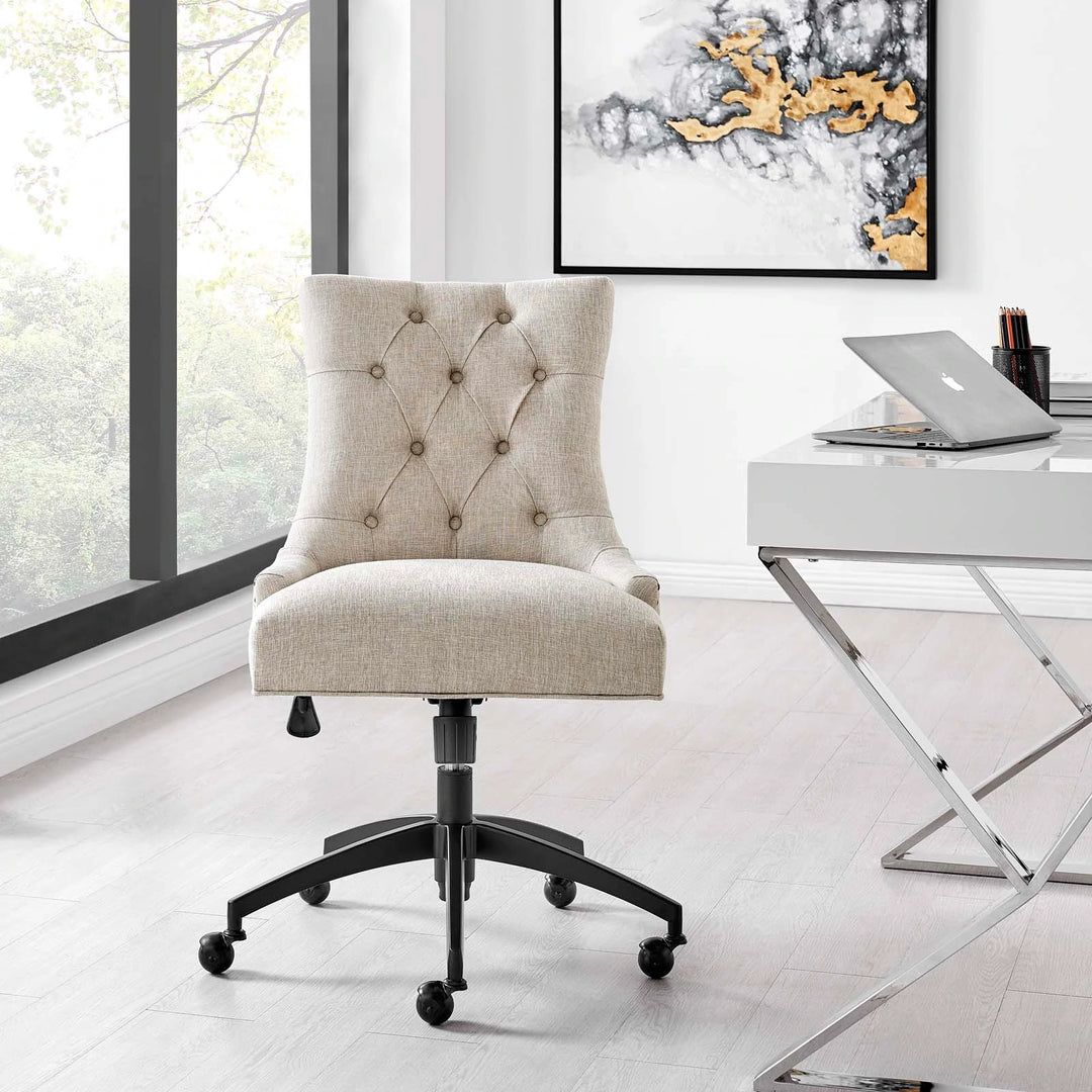 Silla de oficina de tela Mahdia