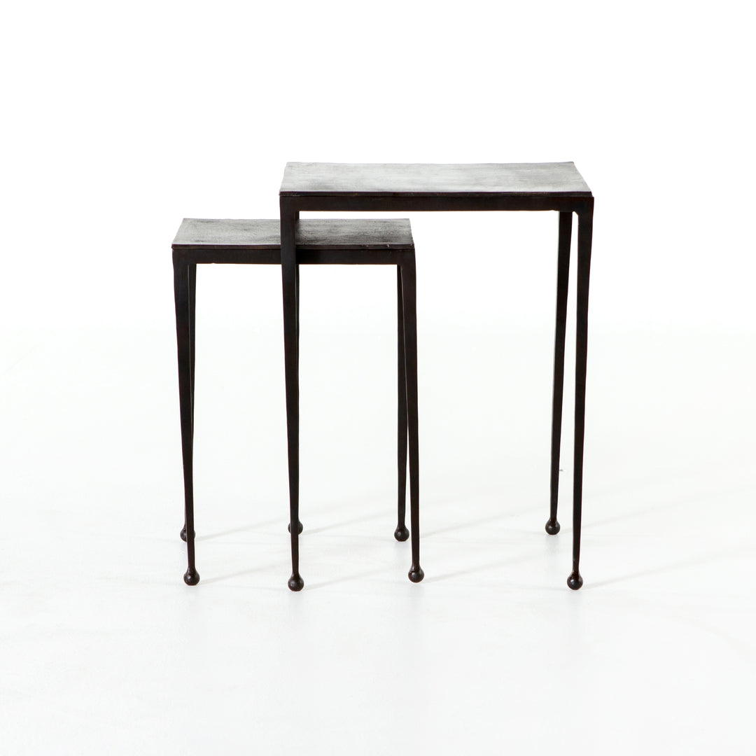 Mesa lateral moderna estilo nido Monique