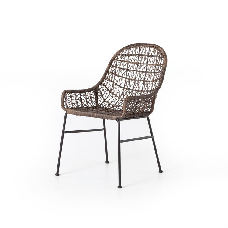 Silla tejida de comedor para exterior - Sucursal Notable.