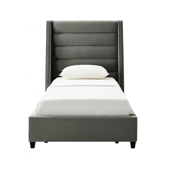 Cama King de terciopelo Akania