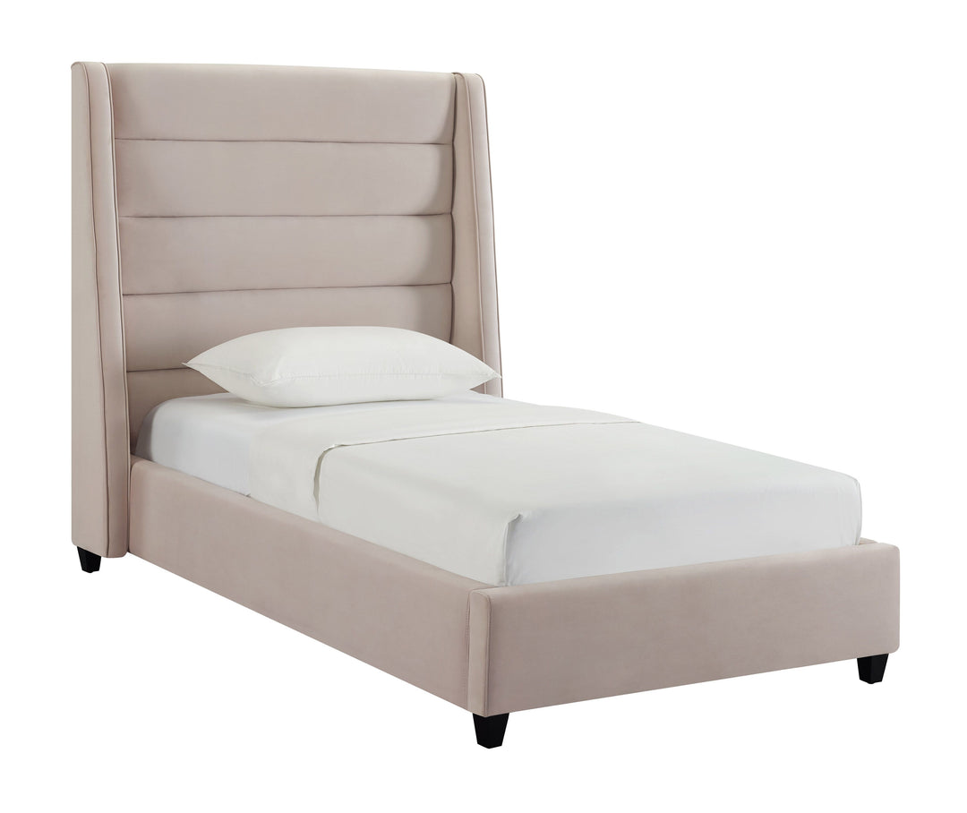 Cama King de terciopelo Akania