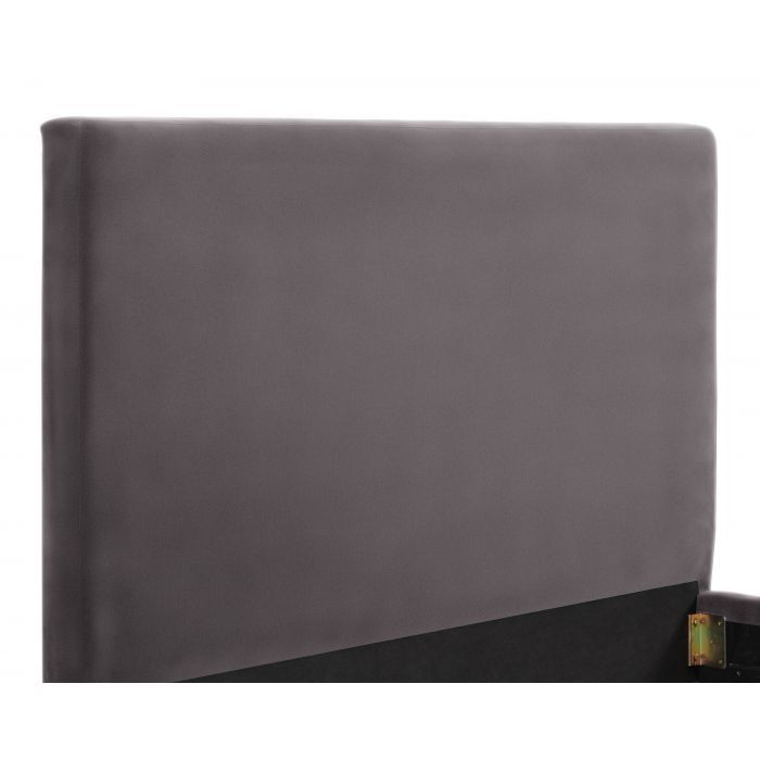 Cama Queen de terciopelo Apalon