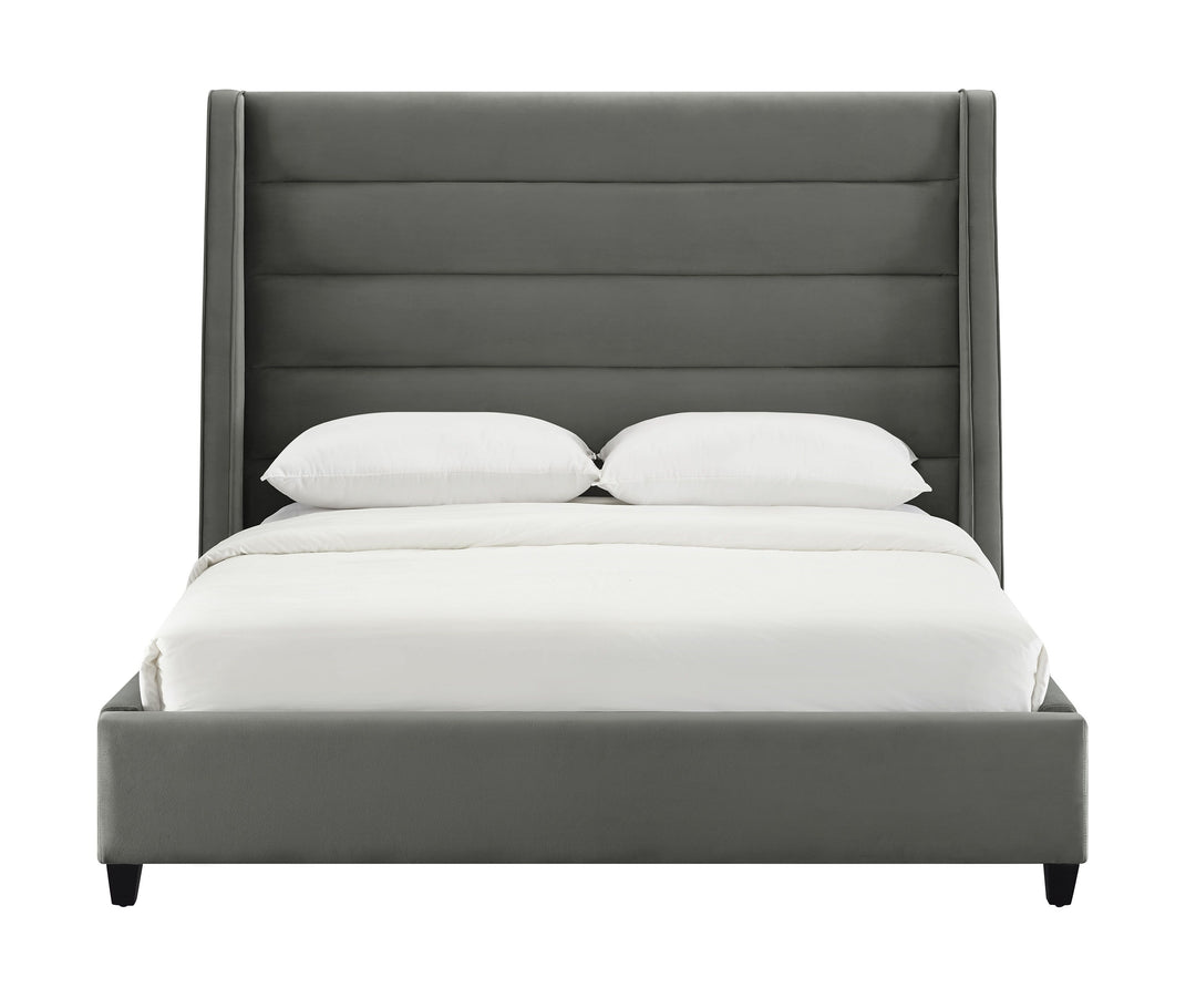 Cama King de terciopelo Akania