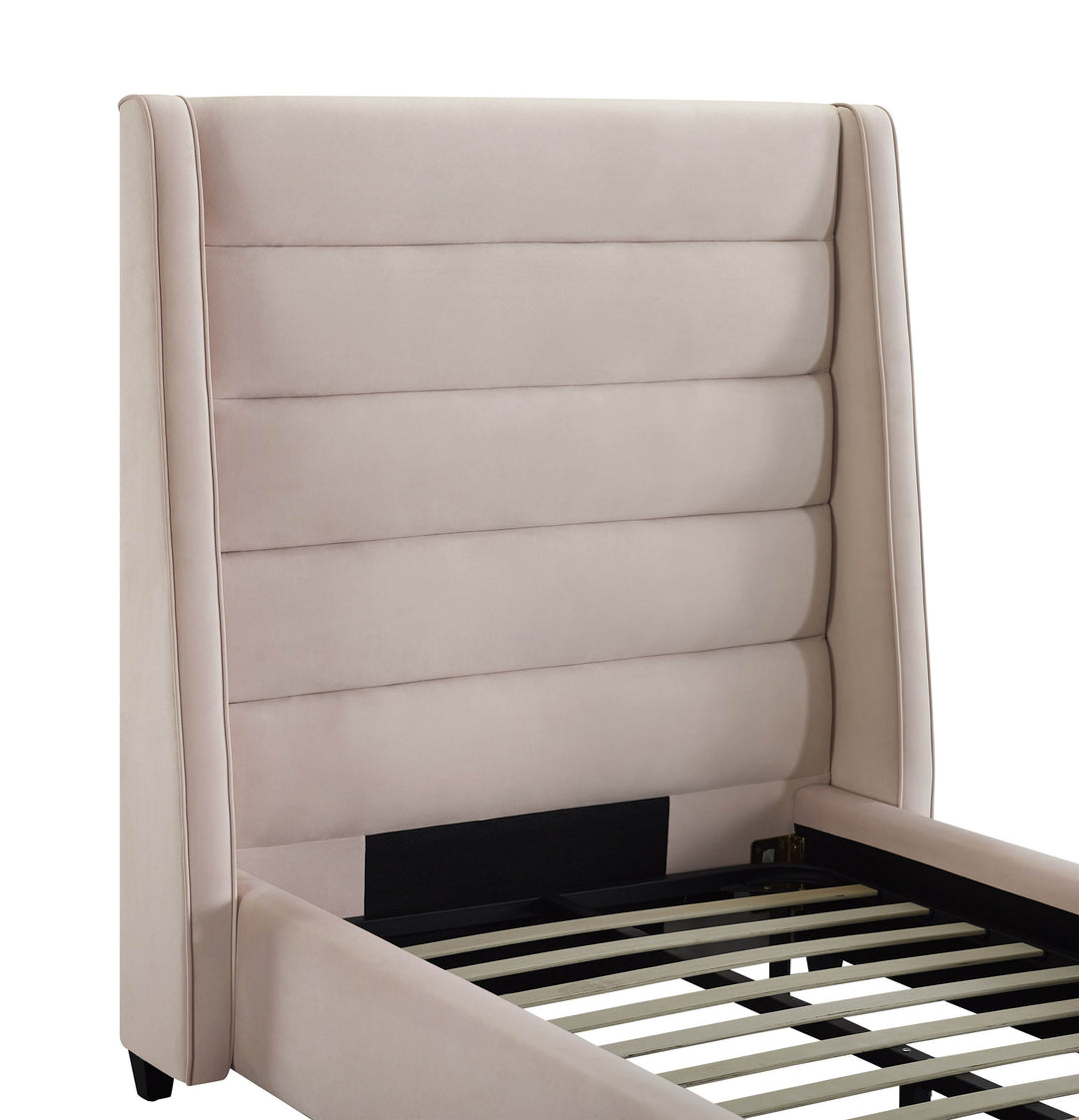 Cama King de terciopelo Akania